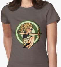 Felicity, where's my bow? Women's Fitted T-Shirt
