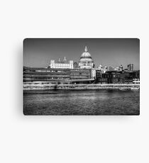 Views To St Pauls London Canvas Print