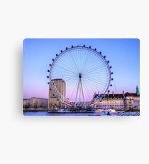 The London Eye, London Canvas Print