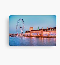 The London Eye Canvas Print