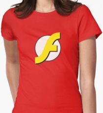 It Runs Like a Flash on DDR4 Women's Fitted T-Shirt