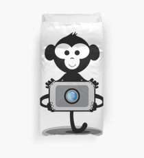 Monkey Photograpy Duvet Cover