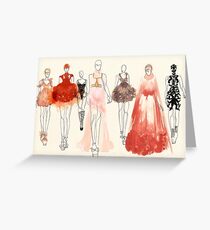 Alexander McQueen - 2013 Favorites Greeting Card