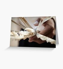 Sticky Rice with Black Bean Greeting Card