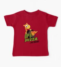 OP's Pizza Delivers (large - no pun intended) Baby Tee