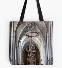Arches And Chandeliers Tote Bag