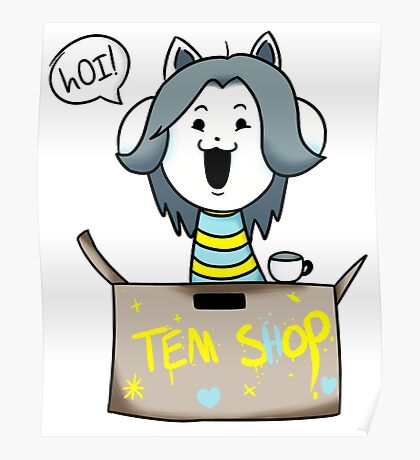 Undertale Temmie: Posters | Redbubble