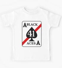 VFA-41 / VF-41 Black Aces Patch Kids Tee