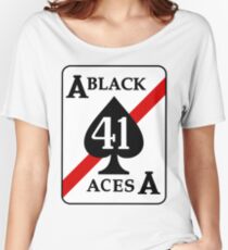 VFA-41 / VF-41 Black Aces Patch Women's Relaxed Fit T-Shirt