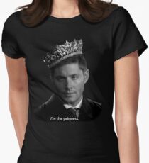 Dean Winchester Is The Princess Women's Fitted T-Shirt