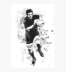 Rugby Player Photographic Print