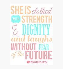 Proverbs 31 Photographic Print
