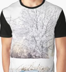 White on White Graphic T-Shirt