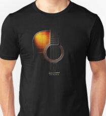 Colour Acoustic Guitar Hi-Lite Slim Fit T-Shirt