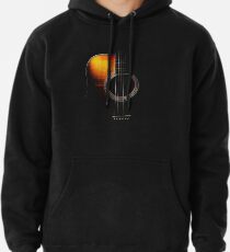 Colour Acoustic Guitar Hi-Lite Pullover Hoodie