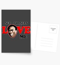 Set Phasers to Love Postcards