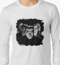 Classic Monsters Black & White POP! Long Sleeve T-Shirt