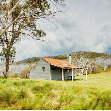Artwork thumbnail, Bradleys & O'Briens Hut, Kosciuszko, New South Wales, Australia by Chockstone