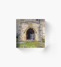 Holy Trinity Church, Wensley Acrylic Block