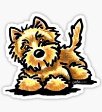 Wheaten Cairn Terrier Sticker