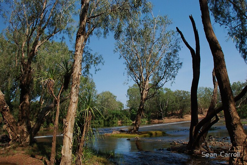 "Roper Bar CrossingNorthern Territory Australia" Framed Prints by Sean