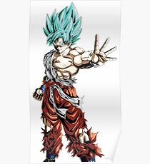Goku God Poster