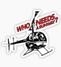 Who Needs a Runway? Sticker