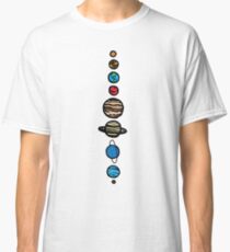 Planets Colour Classic T-Shirt
