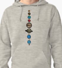 Planets Colour Pullover Hoodie