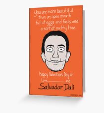 Salvador Dalí Grußkarte