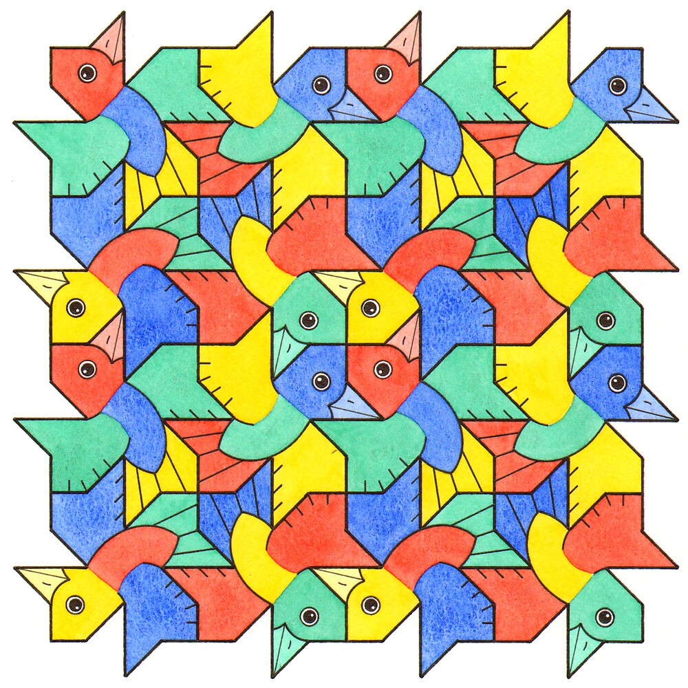 example of tesselations in math