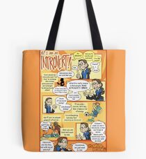 Hi! I am an Introvert! Tote Bag
