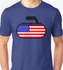 USA Curling Unisex T-Shirt