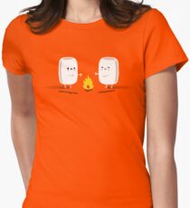 Marshmallows Women's Fitted T-Shirt