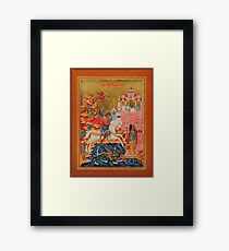 The Miracle of St George Framed Print