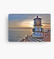 Point Reyes Lighthouse at Sunset Canvas Print