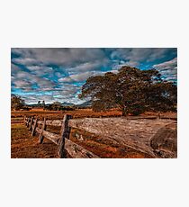 A dry land Photographic Print