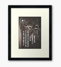 It's Powerfully Reassuring Vertical Framed Print