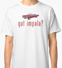 Chevy Impala Convertible "got impala?" T-Shirt or Hoodie Classic T-Shirt