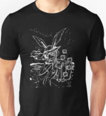 Down The Rabbit Loch (weiß) Slim Fit T-Shirt