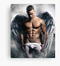 Athelticus II White Angel. Canvas Print