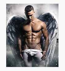 Athelticus II White Angel. Photographic Print