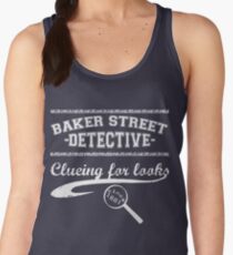 Baker Street Detective (White) Women's Tank Top