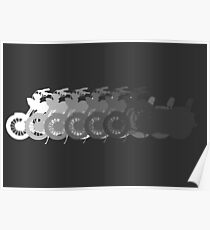 Motorcycle shades Poster