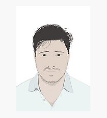 Marcus Mumford Illustration Photographic Print