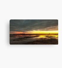 Dawn At Ryde Pier Canvas Print