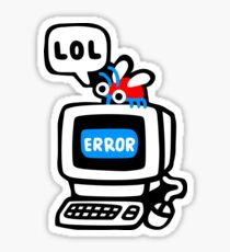 Computer Bug Sticker