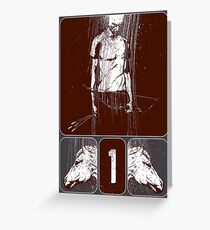 and he rode out as a conqueror bent on conquest Greeting Card