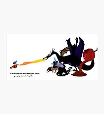 Fantasmic Photographic Print