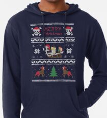 Fröhlich Weihnachten Leichter Hoodie